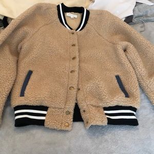 Teddy bomber jacket
